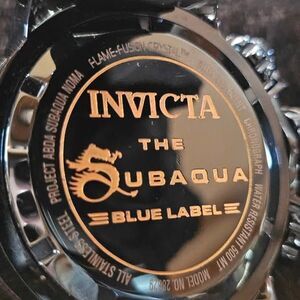 Invicta 50MM Subaqua 28629 with Swiss Ronda Z60 Midnight Blue
